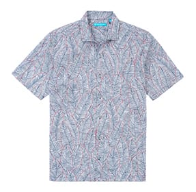 Beyond Beleaf Cotton Lawn Shirt by Tori Richard.